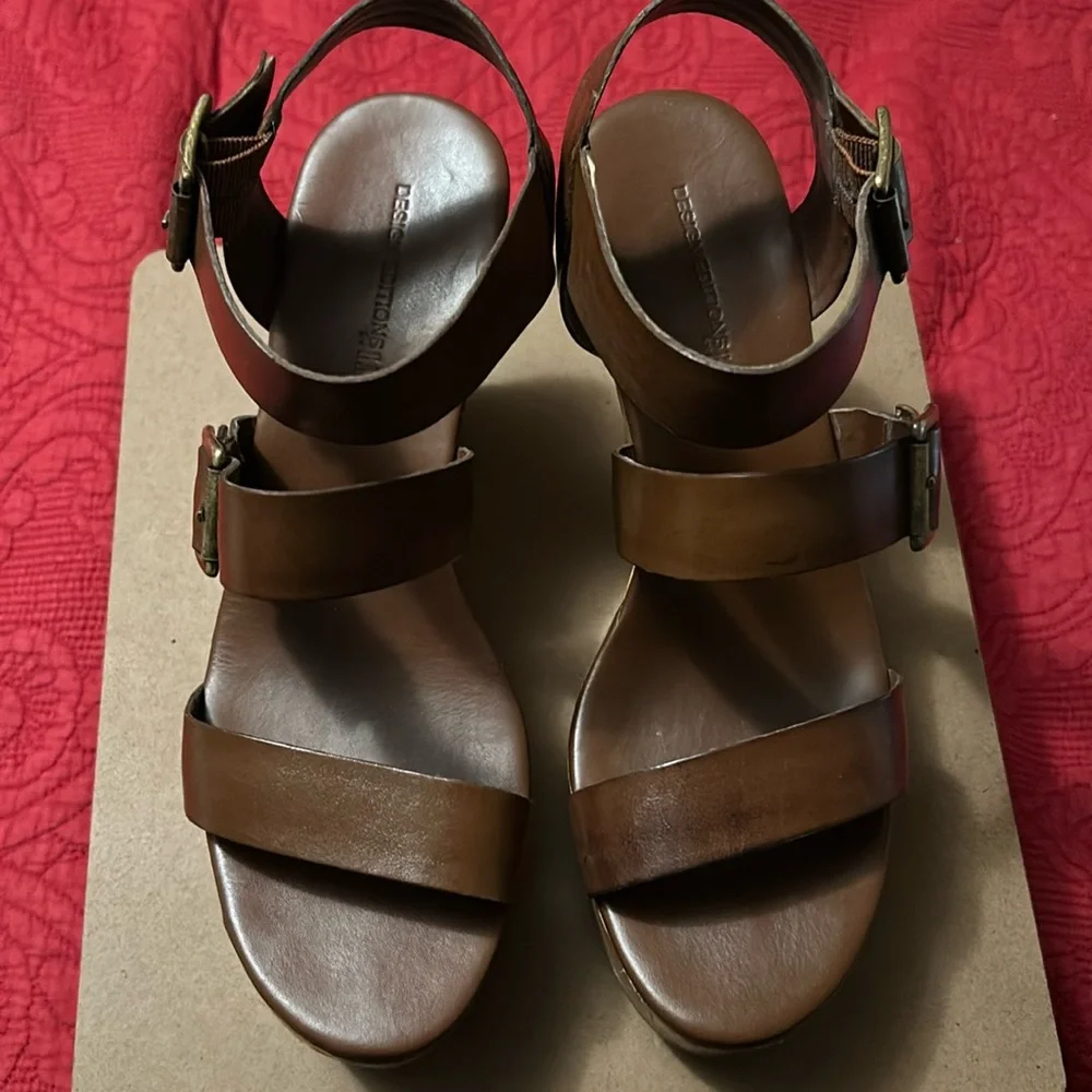 Wood brown platforms